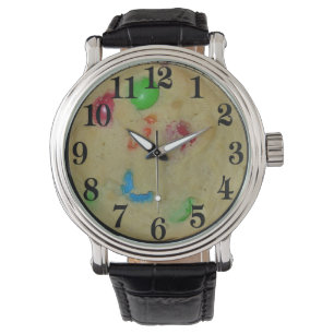 Chocolate Candy Biet Cookie Roligt Novelty Watch Armbandsur