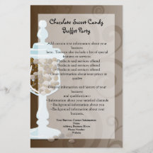 Chocolate Candy Buffet Pub, Sötats urn