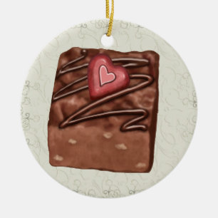 Chocolate Candy Kärlek - SRF Julgransprydnad Keramik