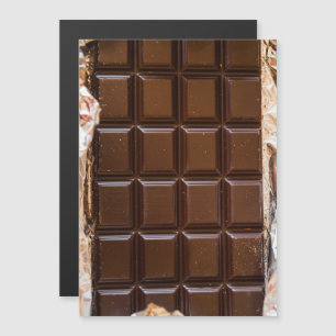 Chocolate Candy Pub Magnetisk Inbjudningskort
