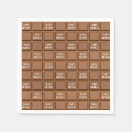 Chocolate Candy Pub Pappersservett