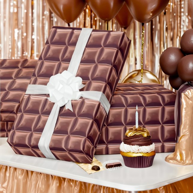 Chocolate Candy Pub Presentpapper (Skapare uppladdad)