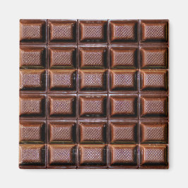 Chocolate Candy Pub Squares Magnet