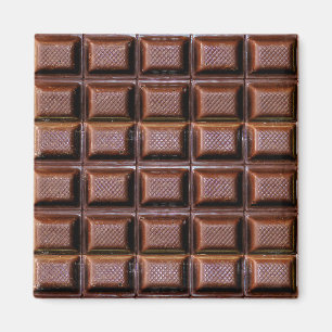 Chocolate Candy Pub Squares Magnet