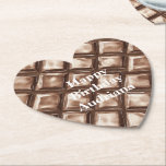 Chocolate Candy Pub Underlägg Papper<br><div class="desc">Chocolate candy pub personlig</div>