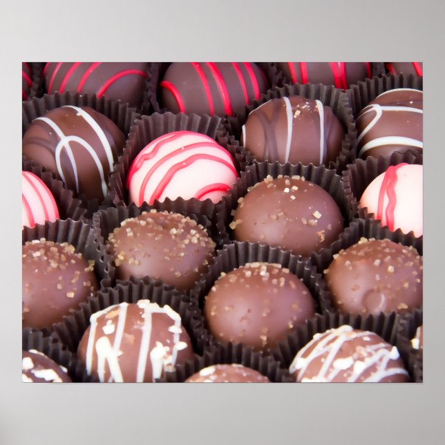 Chocolate Candy Truffle Poster (Framsidan)