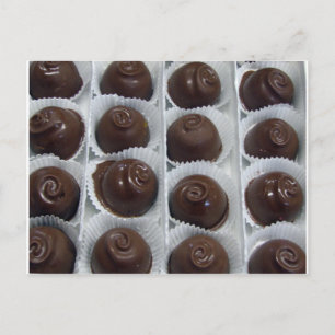 Chocolate Candy Vykort