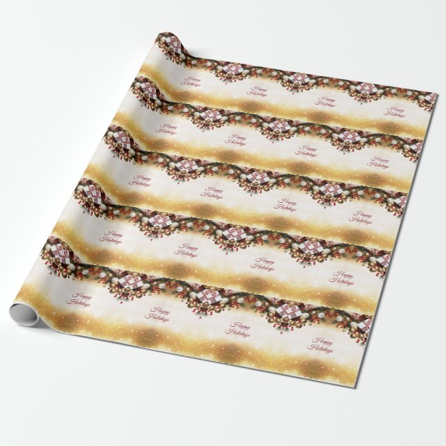 Chocolate Candy Wrapping Papper Presentpapper (Utrullad)