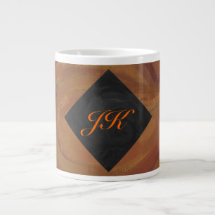 Chocolate Carmel Swirl Jumbo Mugg