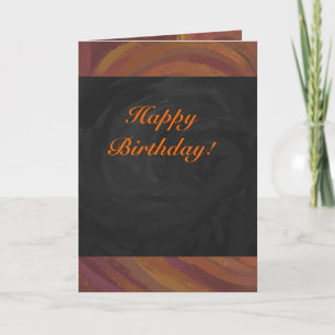 Chocolate Carmel Swirl Kort