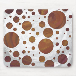 Chocolate Carmel Swirl Polka Dot Musmatta