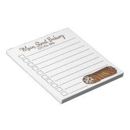 Chocolate Chip Cannoli Pastry Anteckningsblock