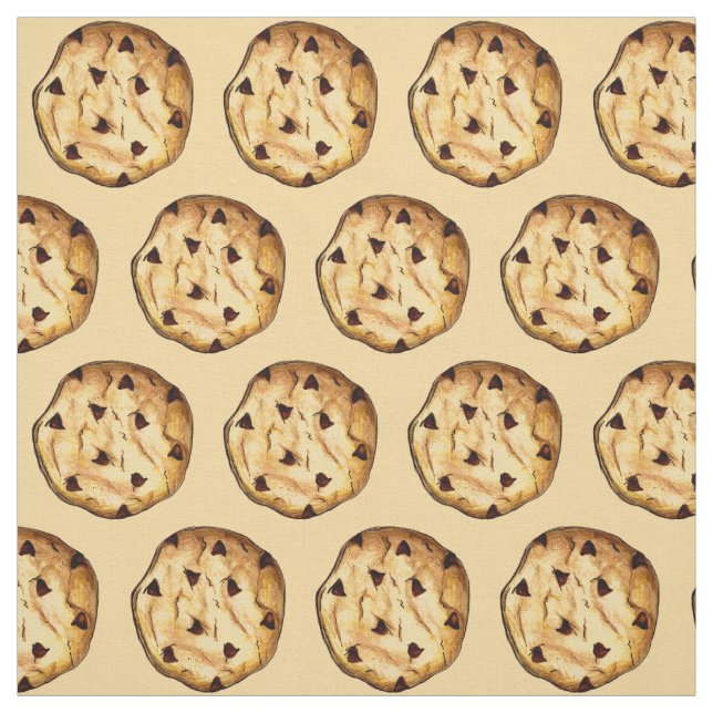 Chocolate Chip Cookie-bakvaror Dessert Food Tyg (Provkarta)