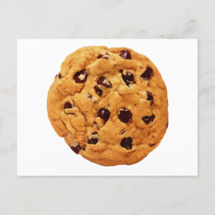 Chocolate Chip Cookie-bild Vykort