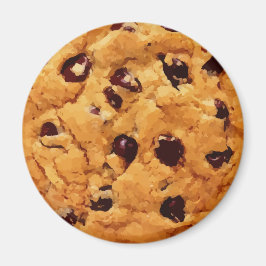 Chocolate Chip Cookie-bildmagnet Magnet