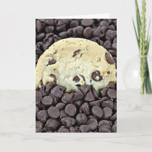 Chocolate Chip Cookie Birthday Kort