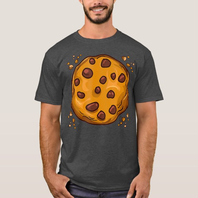 Chocolate Chip Cookie Dessert Foodie Gift T Shirt (Framsida)
