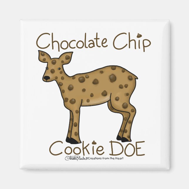 Chocolate Chip Cookie Doe Magnet (Framsidan)