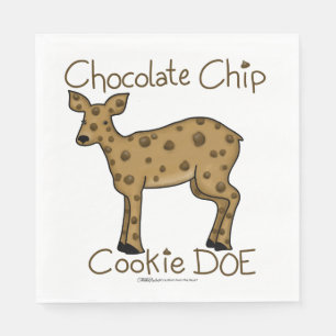 Chocolate Chip Cookie Doe Pappersservett