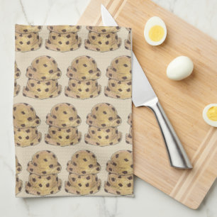 Chocolate Chip Cookie Dough Bakery Pastry Chef Kökshandduk