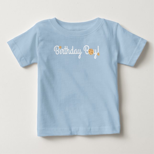 Chocolate Chip Cookie-Födelsedagsfest T Shirt (Framsida)