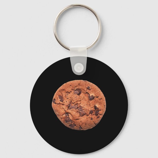 Chocolate Chip Cookie Halloween jul Thanksgi Nyckelring (Framsida)