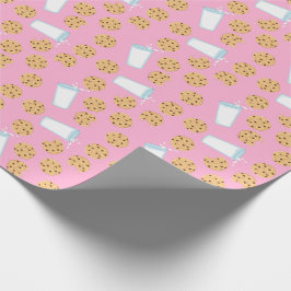 Chocolate Chip Cookie Kids 1:a födelsedag Party Ro Presentpapper