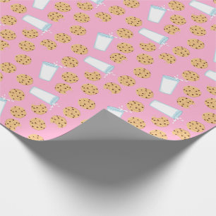 Chocolate Chip Cookie Kids 1:a födelsedag Party Ro Presentpapper