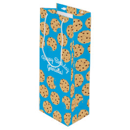 Chocolate Chip Cookie Kids 1st Birthday Party Blue