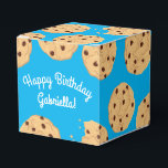 Chocolate Chip Cookie Kids 1st Birthday Party Blue Presentaskar<br><div class="desc">De här hemska modet, färglösa, söta chokladkakor chip födelsedagsfest inbjudan är perfekt för ett barn 1:a födelsedag firande! Anpassa texten för att göra den till en egen. Det moderna synsättet och känslan är det perfekt sättet att fira er lilla som kärlek mjölk och choklad chip kakor på sin första födelsedag!...</div>