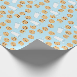 Chocolate Chip Cookie Kids 1st Birthday Party Blue Presentpapper