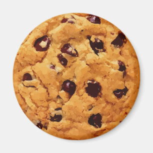 Chocolate Chip Cookie Magnet