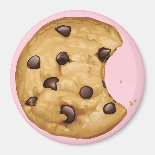 Chocolate chip cookie magnet (Framsidan)