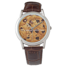 Chocolate Chip Cookie Manar bevakning Armbandsur