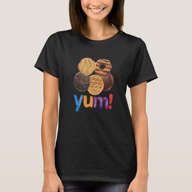 Chocolate Chip Cookie Matching Halloween Costume T Shirt (Framsida)