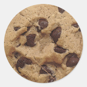 "Chocolate Chip Cookie Munch" Runt Klistermärke