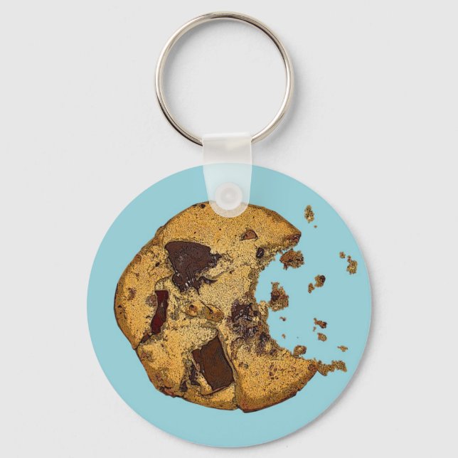Chocolate Chip Cookie Nyckelring (Framsida)