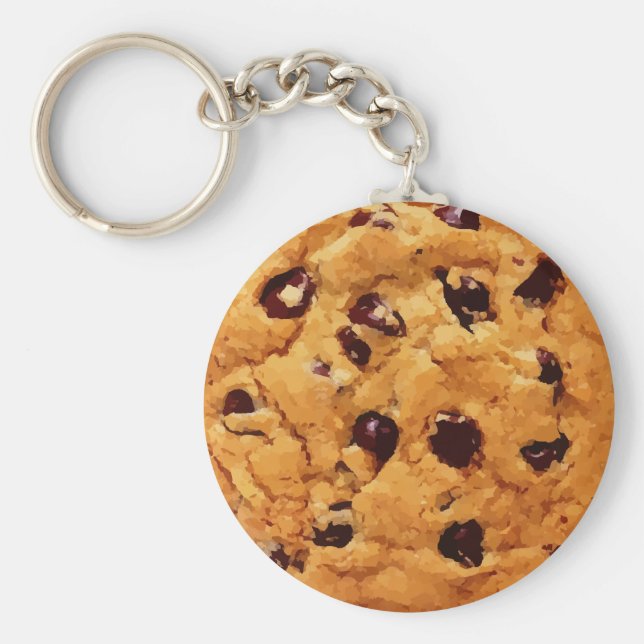 Chocolate Chip Cookie Nyckelring (Framsidan)