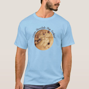 Chocolate Chip Cookie-Personlig Text T Shirt