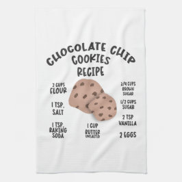 Chocolate Chip Cookie Recipe Kökshandduk