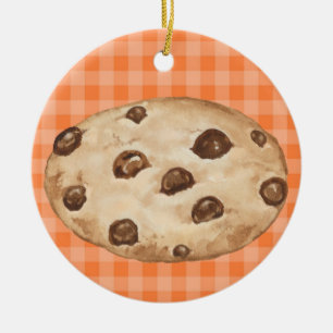 Chocolate Chip Cookie - SRF Julgransprydnad Keramik