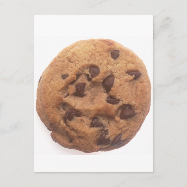 Chocolate Chip Cookie Vykort (Framsida)
