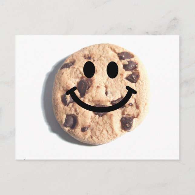 Chocolate Chip Cookie Vykort (Framsida)