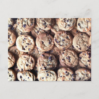 Chocolate Chip Cookie-vykort Vykort