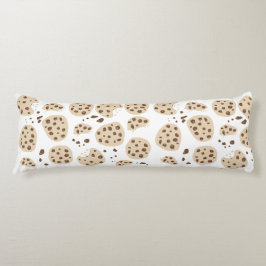 Chocolate Chip Cookies Mönster Kroppskudde