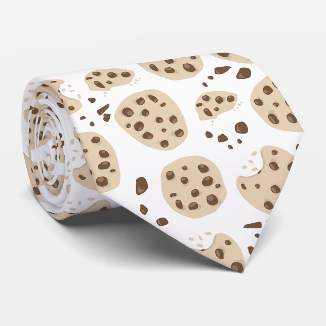 Chocolate Chip Cookies Mönster Slips (Rullad)