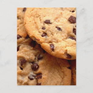 Chocolate Chip Cookies Vykort
