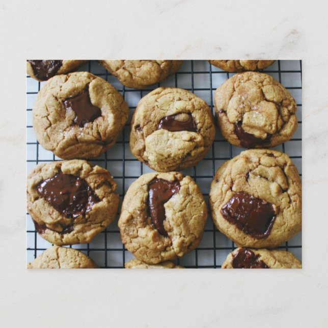 Chocolate Chip Cookies Vykort (Framsida)