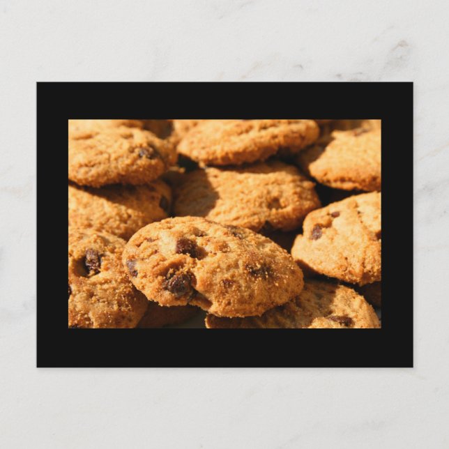Chocolate Chip Cookies-vykort Vykort (Framsida)