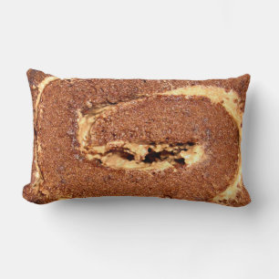 Chocolate Coffee Cream Roll Cake Lumbarkudde